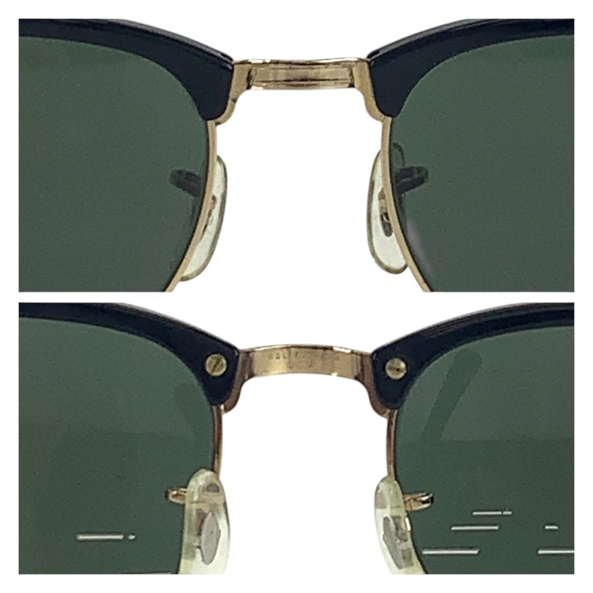 美品 レイバン ヴィンテージ ボシュロム クラブマスター ブラック  