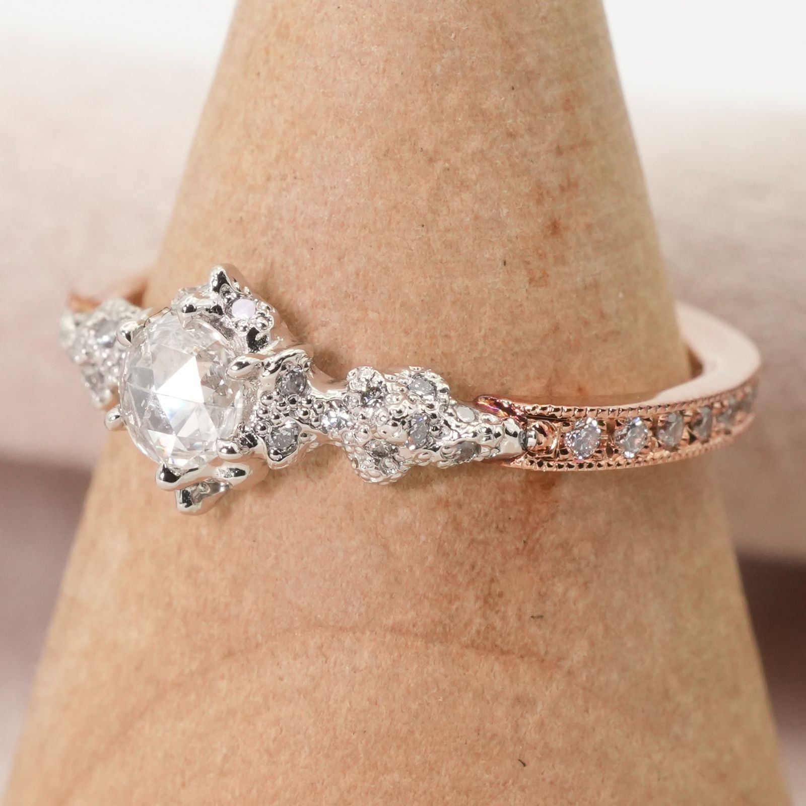 美品 アベリ ダイヤ 0.23ct リング calyx コンビ/24-2673 - メルカリ 