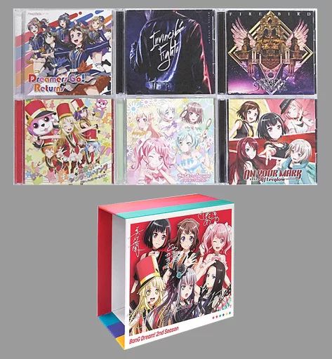 中古】アニメCDセット BanG Dream! バンドリ! 2nd Album 全6巻セット 
