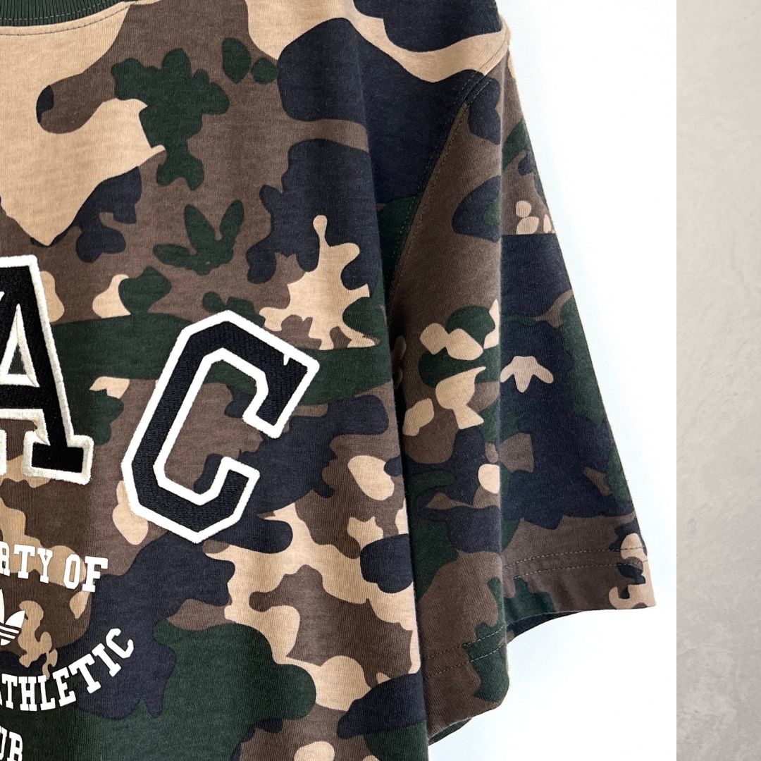 激 刺繍トレフォイルロゴ