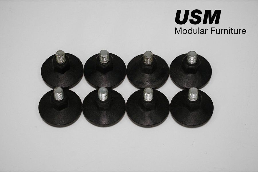 USM Haller ユーエスエム ハラー 純正 グライズ グライド 6個 ③ USM Haller system / USMハラー】グライズ 約φ3.5cm×H3cm 8個