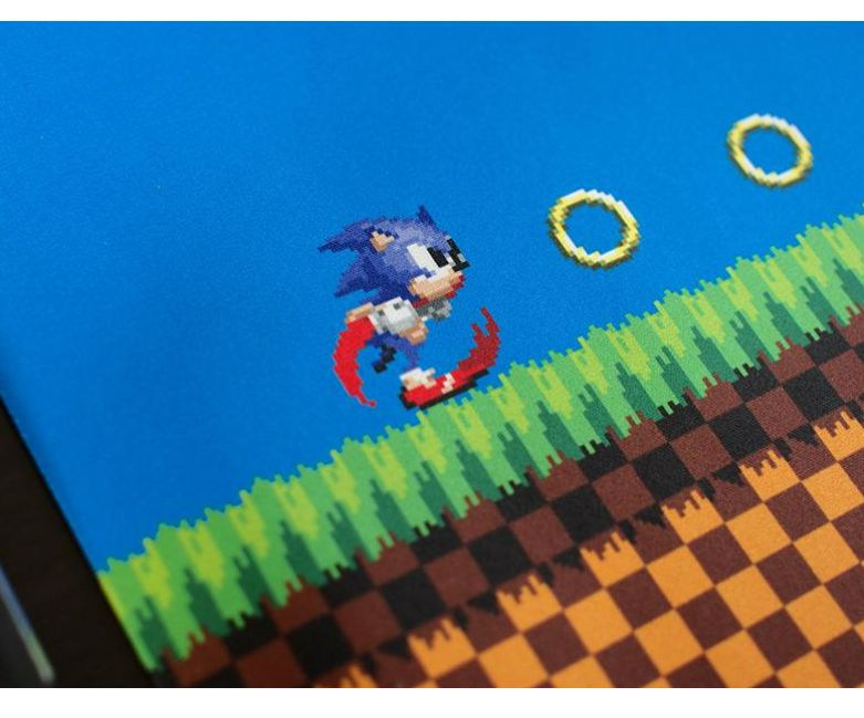 新品未開封品】SteelSeries QcK Mini Sonic the Hedgehog Edition 