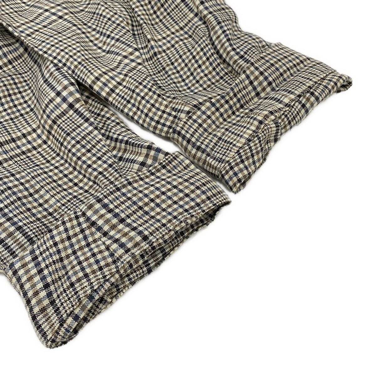 長袖 チェック柄