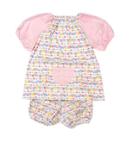 mama MIKKE ママミッケ スモック かぼちゃパンツ セット大人用 男 女 兼用 ユニセックス メンズ レディース マカロン