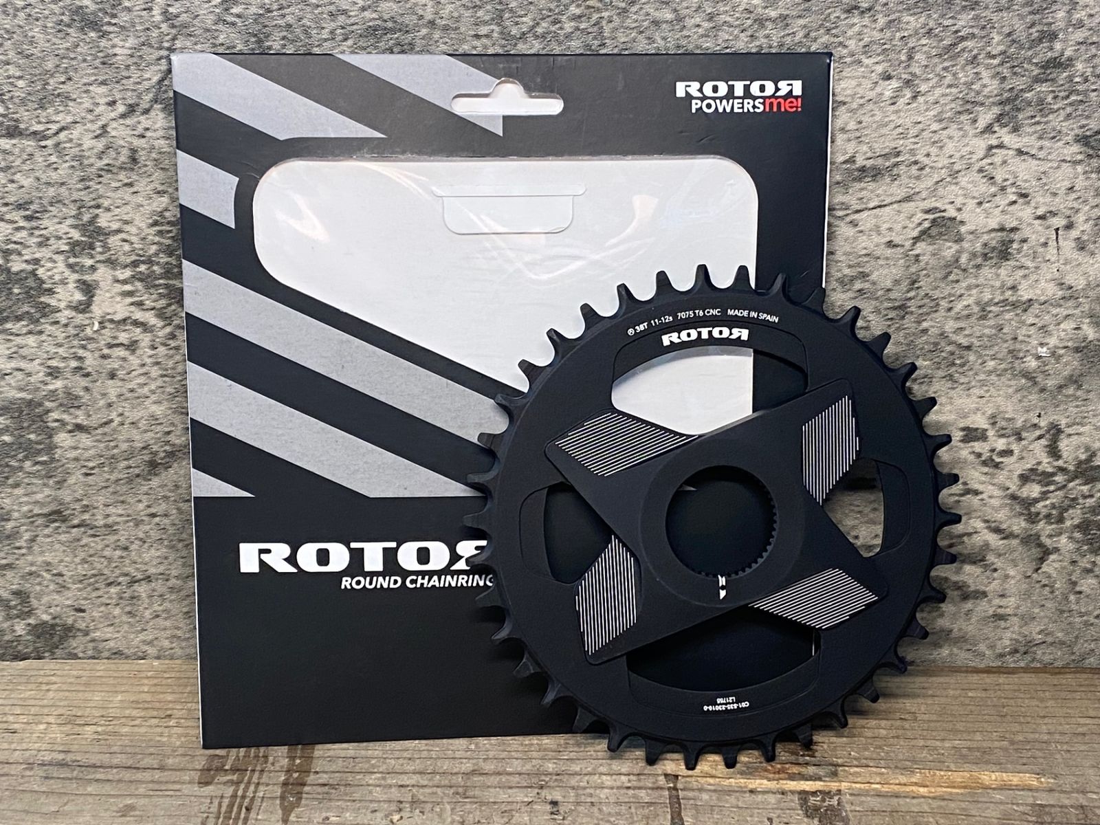 JJ290 ローター ROTOR チェーンリング 38T ダイレクトマウント ナローワイド 11 12s