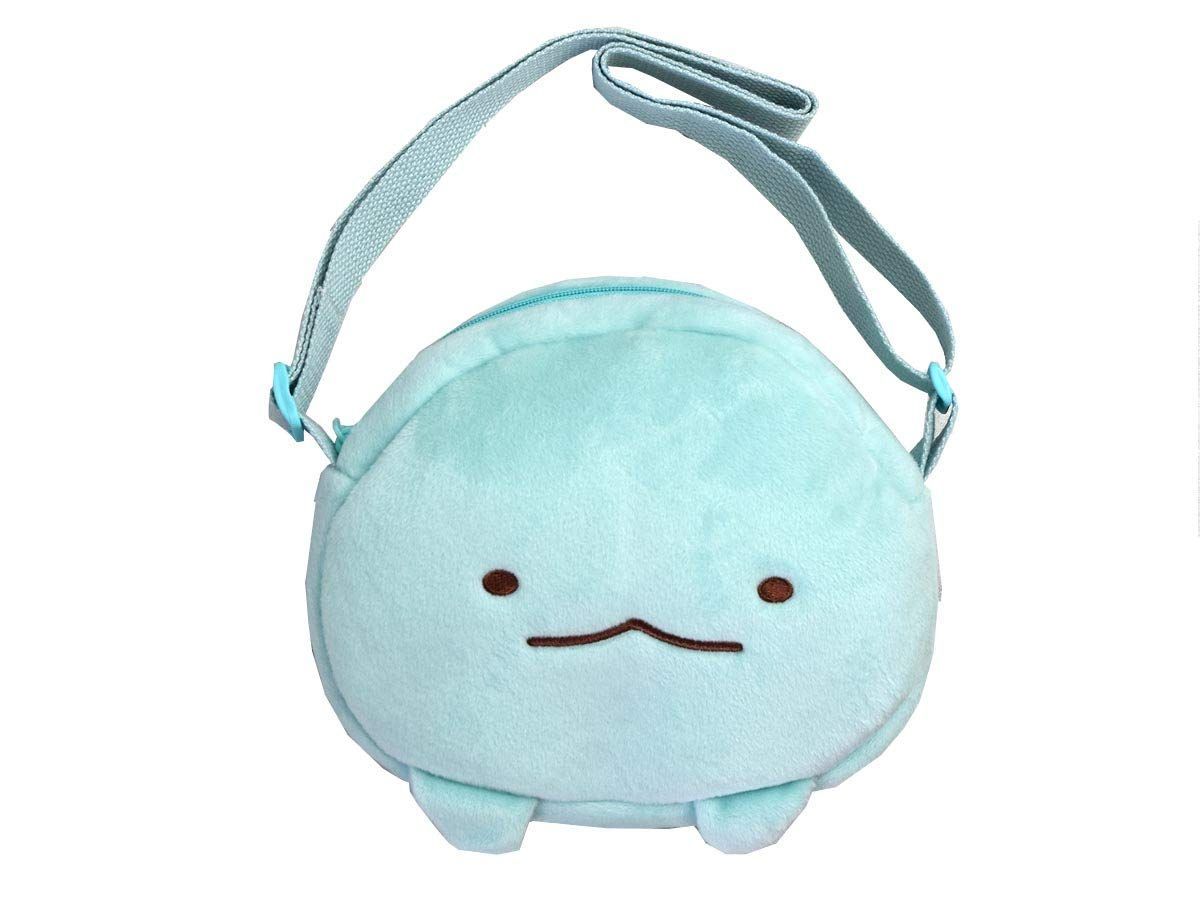 【特価商品】キッズ 女の子 男の子 子供 プレゼント ジュニア ギフト とかげ ねこ しろくま 斜めがけ バッグ (とかげ) ショルダーバッグ ポシェット ぬいぐるみ すみっコぐらし [SUMIKKOGURASHI]