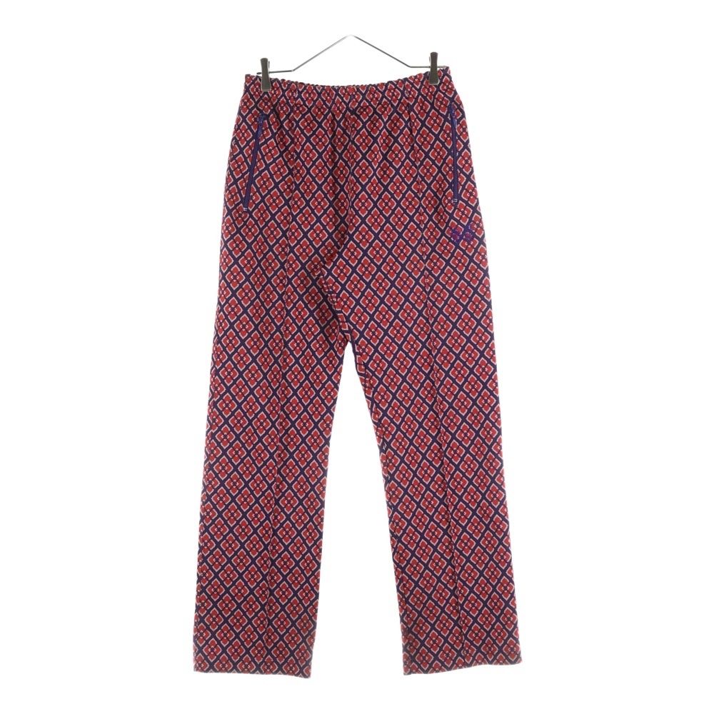 Needles ニードルス Track Pant 総柄 トラック パンツ レッド EJ204