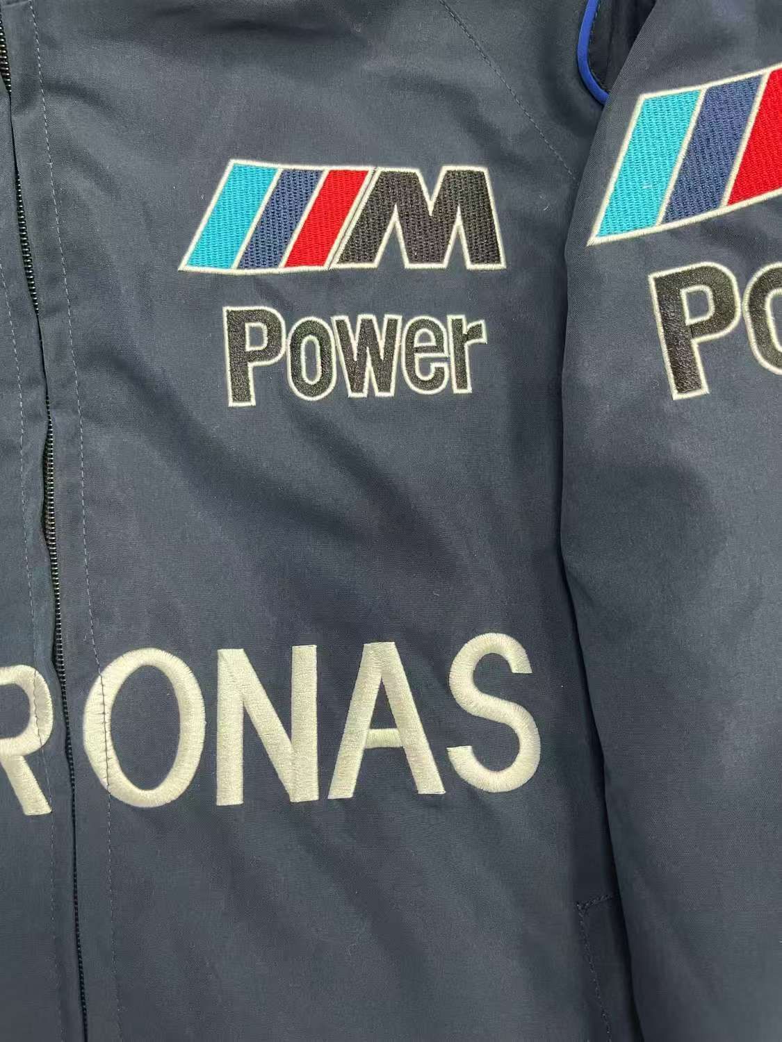 BMW F1レーシングジャケット 刺繍デザイン オートバイ風スタイル