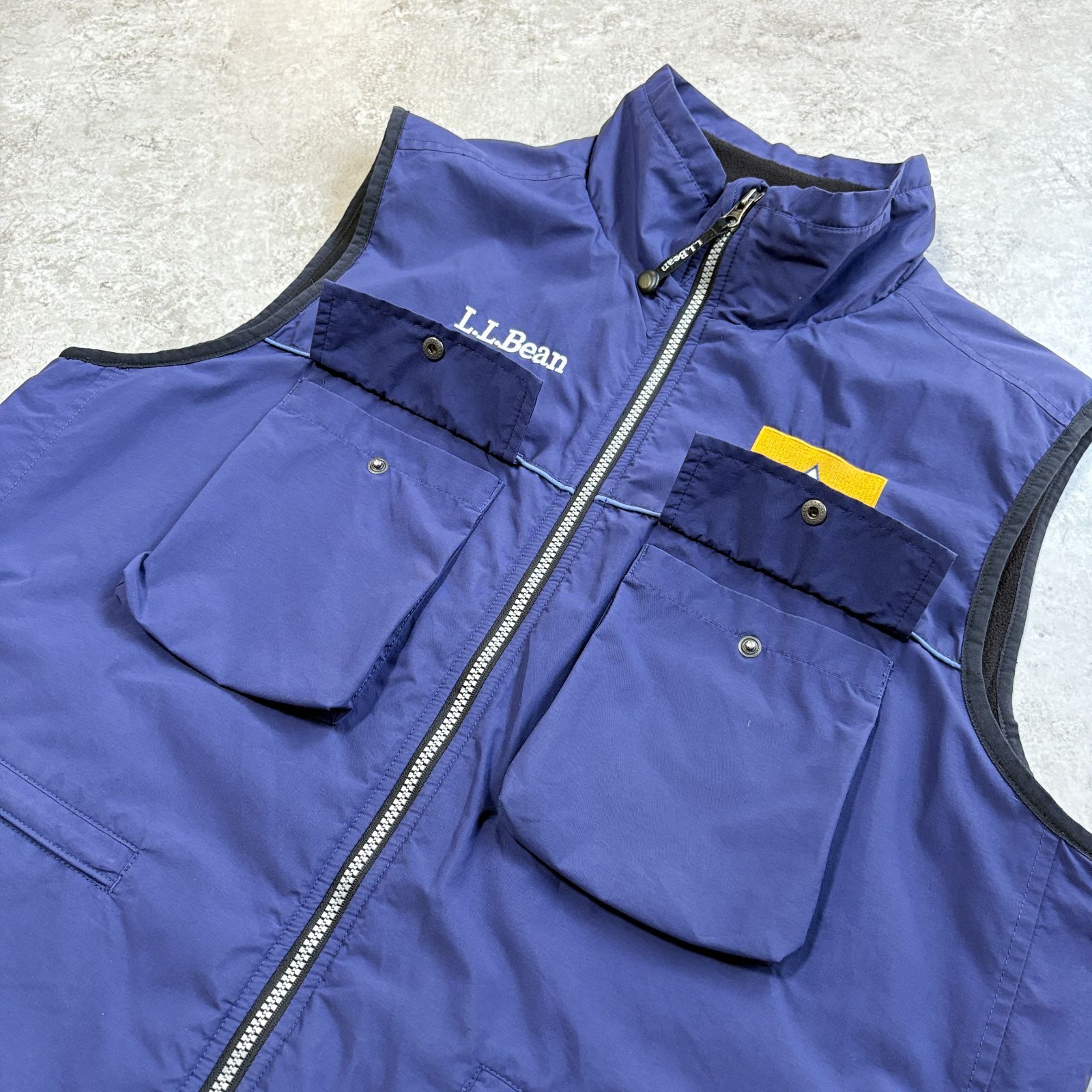 90～00s L.L.Bean Fleece Lined Work Vest エルエルビーン フリース 