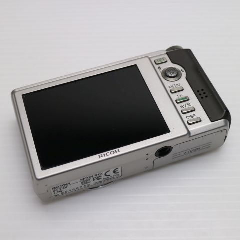 超 RICOH R 10 シルバー デジカメ デジタルカメラ 本体 00000