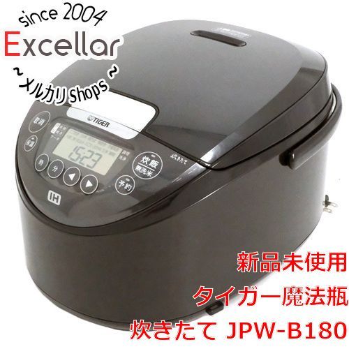 bn:15] 【新品(開封のみ・箱きず・やぶれ)】 TIGER IHジャー炊飯器 炊きたて 10合炊き JPW-B180-HD ダークグレー -  メルカリ