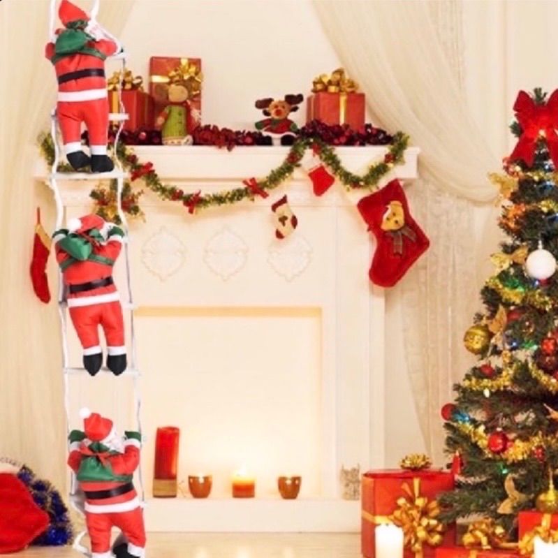 クリスマス前の限定SALE】 クリスマス サンタ シンプル はしご