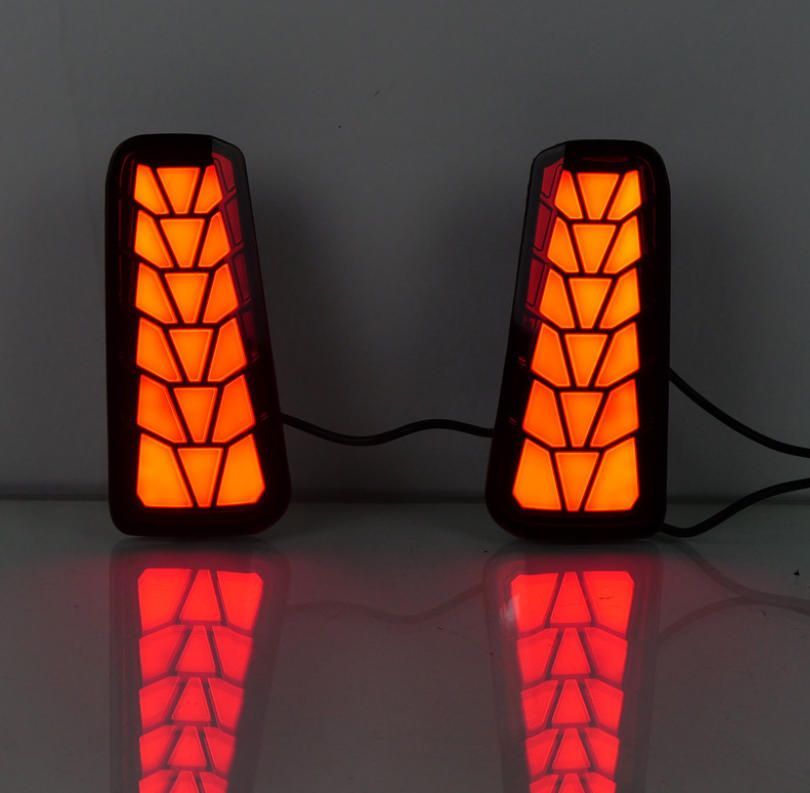 16-17年に適用されますトヨタエルファ後バーランプウィルファバー警告灯Vellfire 30系改装 左右2箇