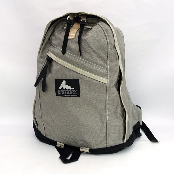 GREGORY / グレゴリー リュック/バックパック/ロゴ/ナイロン/グレー 【バッグ/バック/BAG/鞄/カバン】 メンズファッション【中古】 