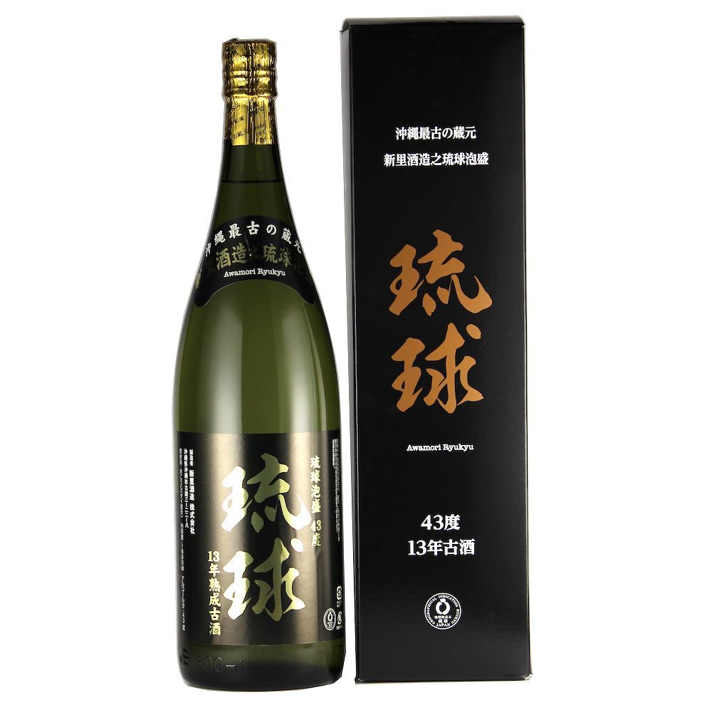 泡盛 秘蔵酒 琉球 13年古酒 1800ml 新里酒造 - メルカリ
