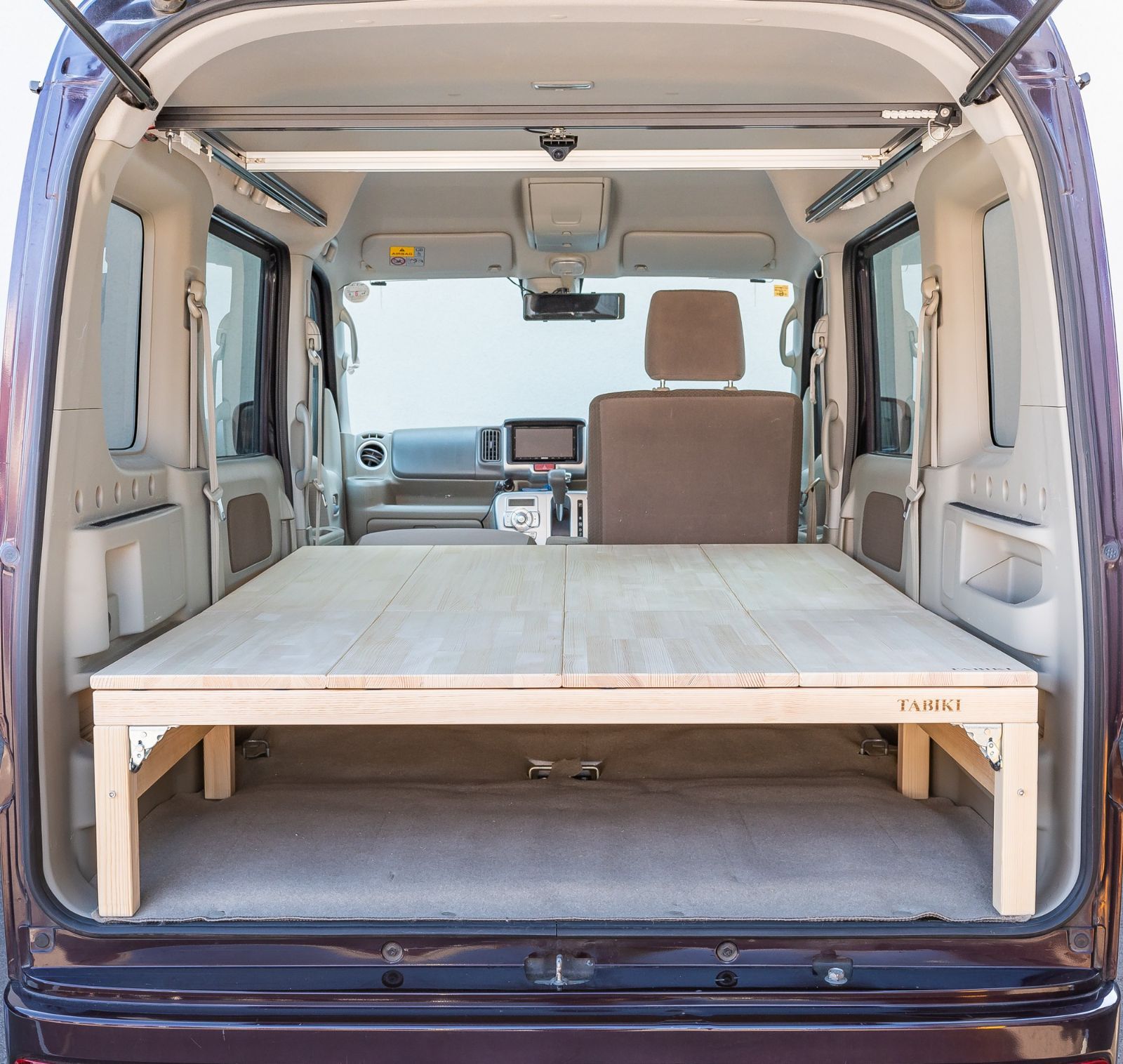 エブリイ ワゴン ベッドキット DA17W用 TABIKI 車中泊 車内用 車中キャン オートキャンプ 軽バンキャンプ用品