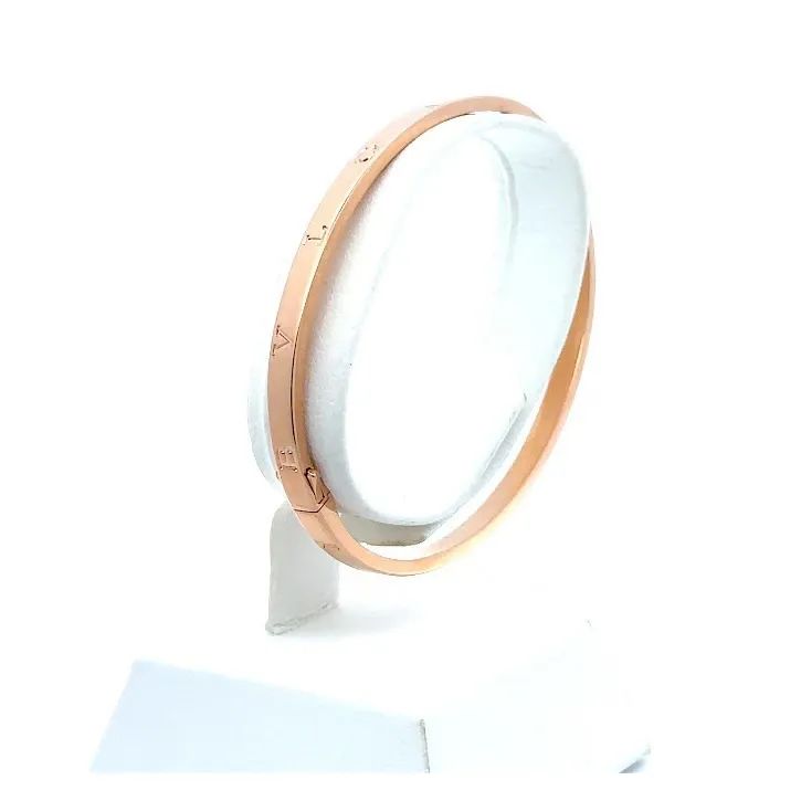 中古美品】 BVLGARI ブルガリ B-zero1 ブレスレット 750 PG M