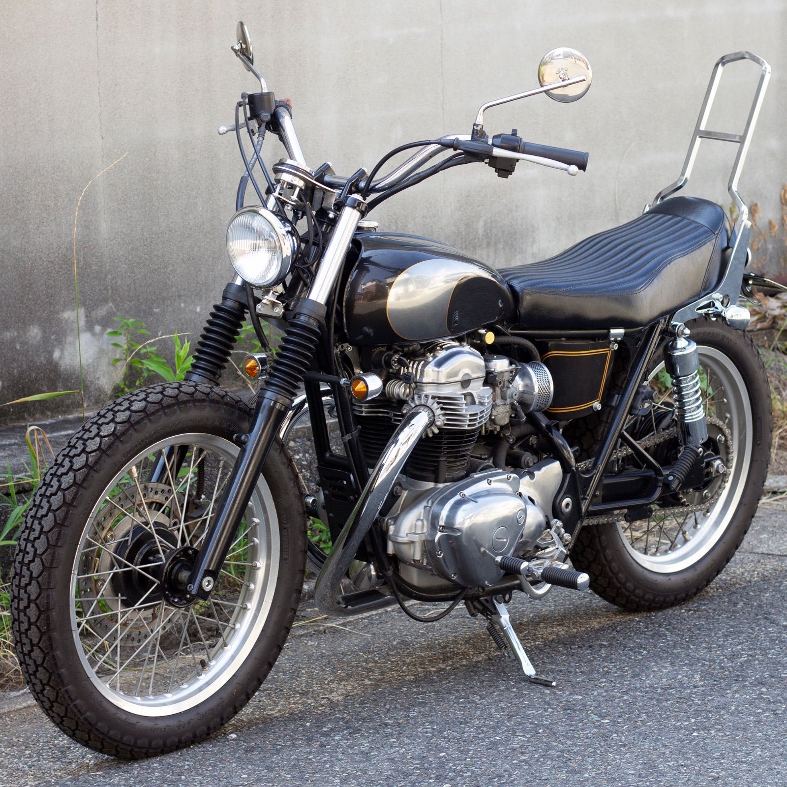 W650/400/800用 シーシーバー ミドル MOTOR ROCK (MR-SM097M) - メルカリ