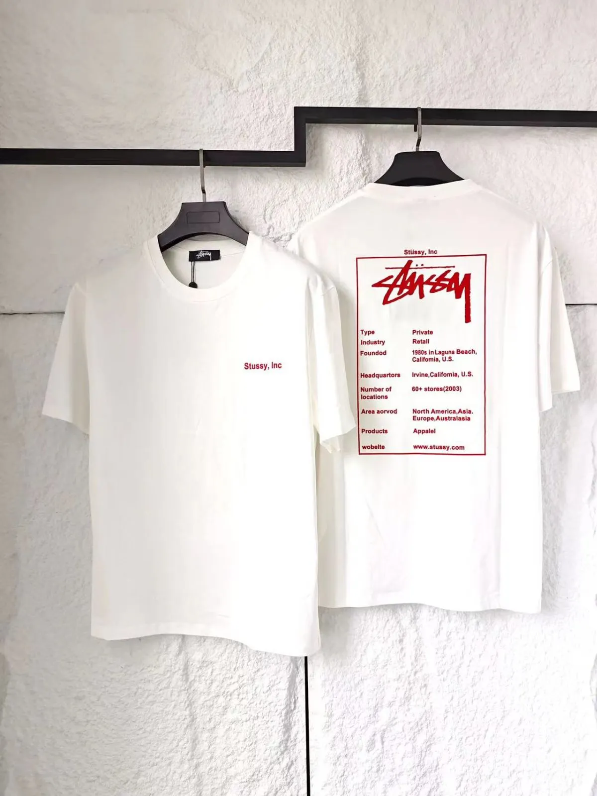 新作◆STUSSY ステューシー◆Wiki Tee Tシャツ　ユニセックス