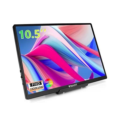 WIMAXIT 10.5インチ モバイルモニター 『100%sRGB 1920x1280高解像度