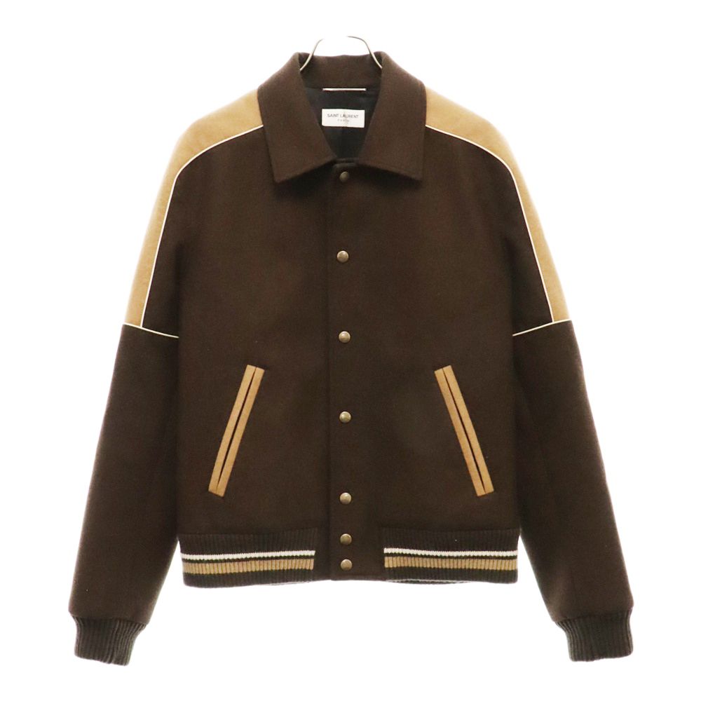 SAINT LAURENT PARIS サンローランパリ 21AW テディウールブルゾン ジャケット ブラウン 661671 Y158S SAINT LAURENT PARIS (サンローランパリ) 21AW テディウールブルゾン