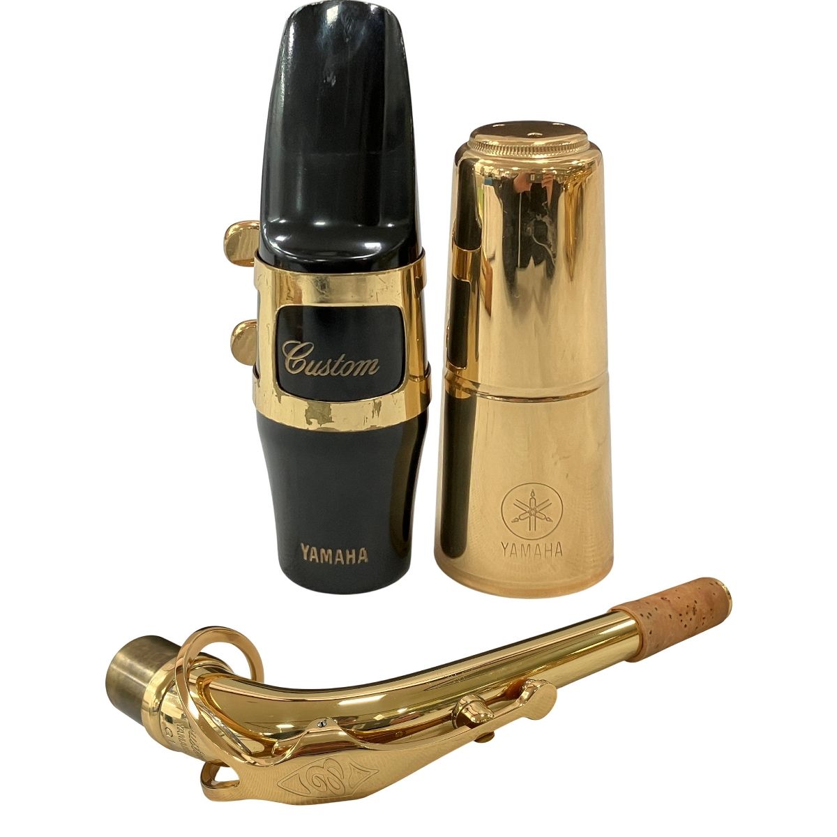 YAMAHA YAS-875 初代 アルトサックス G1ネック ゴールドラッカー 選定証明書付き 管楽器 ヤマハ 良好 H10435898