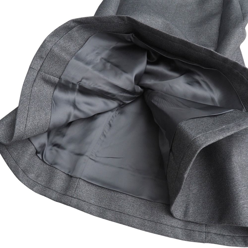 BALENCIAGA バレンシアガ ロングスカート サイズ34 タック マーメイド イタリア製 ブランド古着 20251021|RA6403 NICORILABO_COM