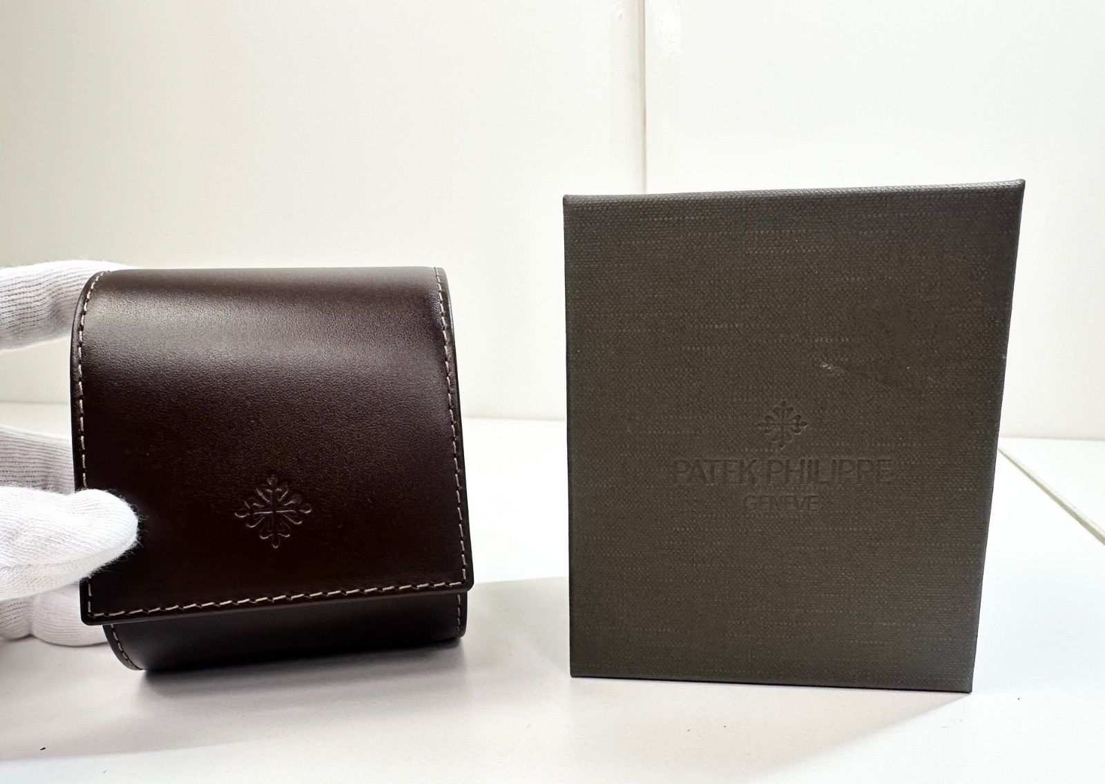 中古品】PATEK PHILIPPE パテックフイリップ 時計 ケース レザー SA 