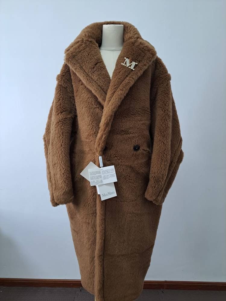 Max Mara マックスマーラ テディベア コート ブローチセット