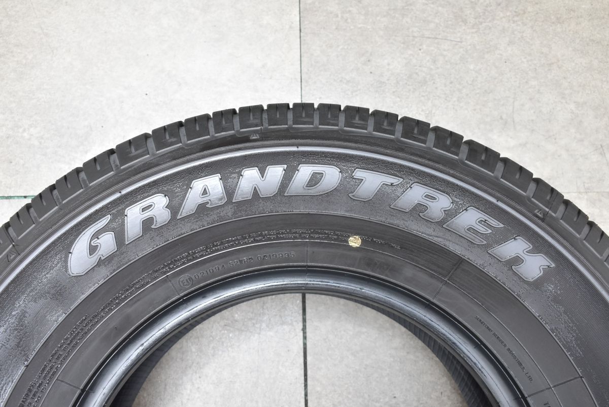 ランクル70新車外し265/70R16 ダンロップグラントレックAT23 5本 2025年製 新車外し品】ダンロップ グラントレック AT23 265