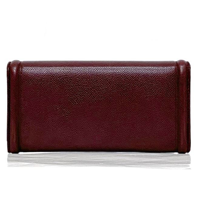 Salvatore Ferragamo 二つ折り財布 ボルドー Salvatore Ferragamo フェラガモ FERRAGAMO 二つ折り財布 ヴァラ