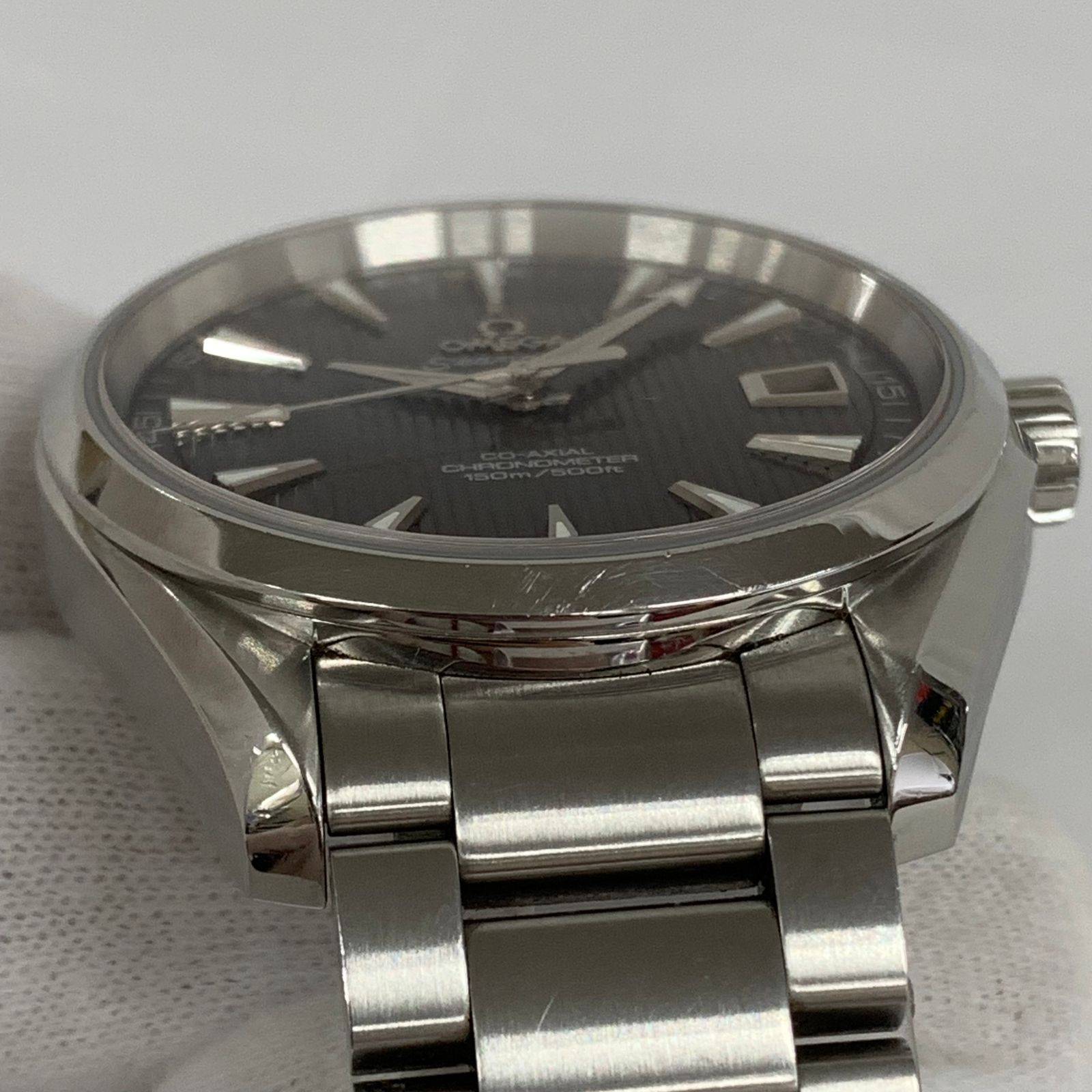 【ジャンク品】OMEGA オメガ SEAMASTER AQUATERRA シーマスター アクアテラ 自動巻き 腕時計 150m防水 231.10.39.21.06.001