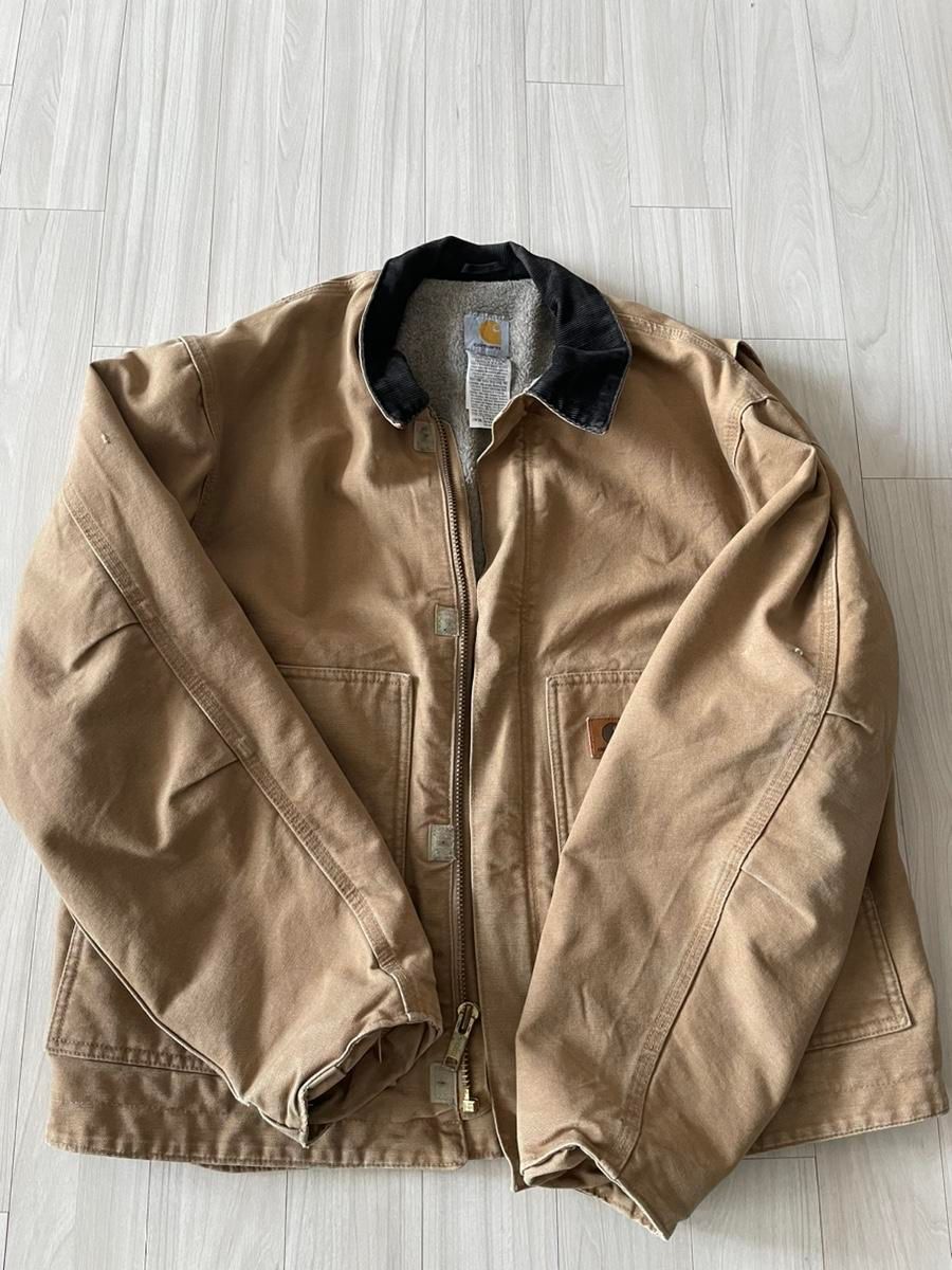 【雷市場（ポンジャン）商品韓国直送】Carhartt(カーハート) デトロイトジャケット シェルパ ジャケット