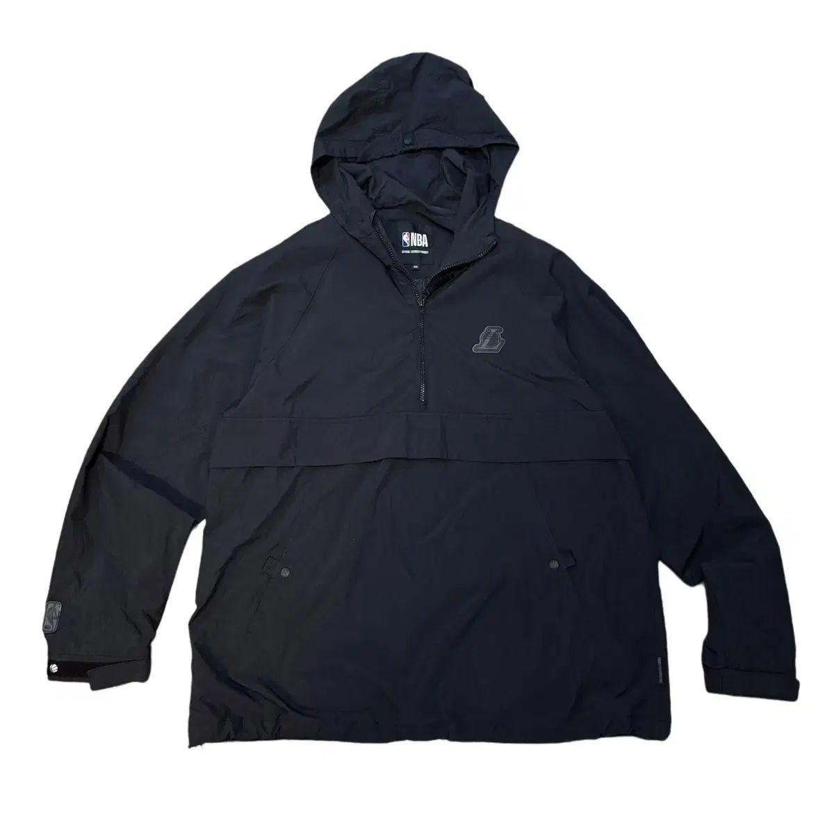 NBA Lakers フード Anorak アノラック XXL ブラック