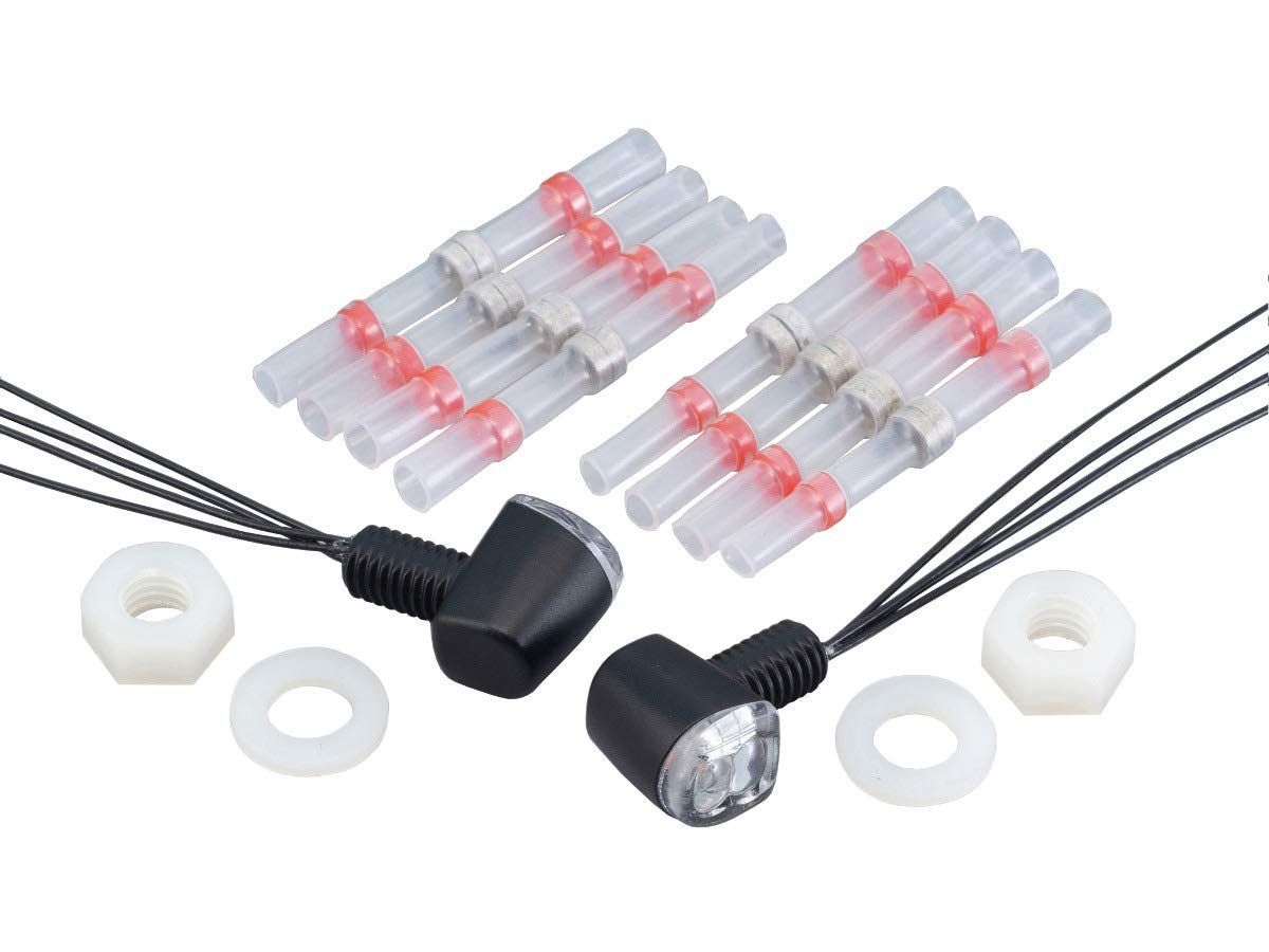 商品 キジマ Kijima バイクパーツ LEDコンビランプ Nanoタイプ ブラックボディー|クリアレンズ 219-5180
