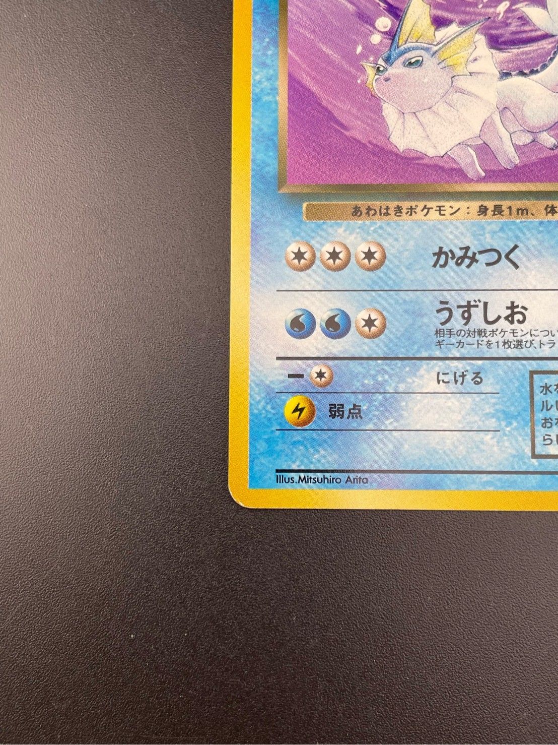 中古品】 旧裏 わるいシャワーズ LV.28 HP60 No.134 PMCGシリーズ 拡張