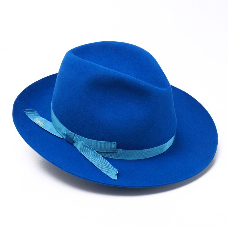 Borsalino ボルサリーノ ハット サイズ57 帽子 フェルトハット ソフト帽 中折れハット イタリア製 20251108|RA1982