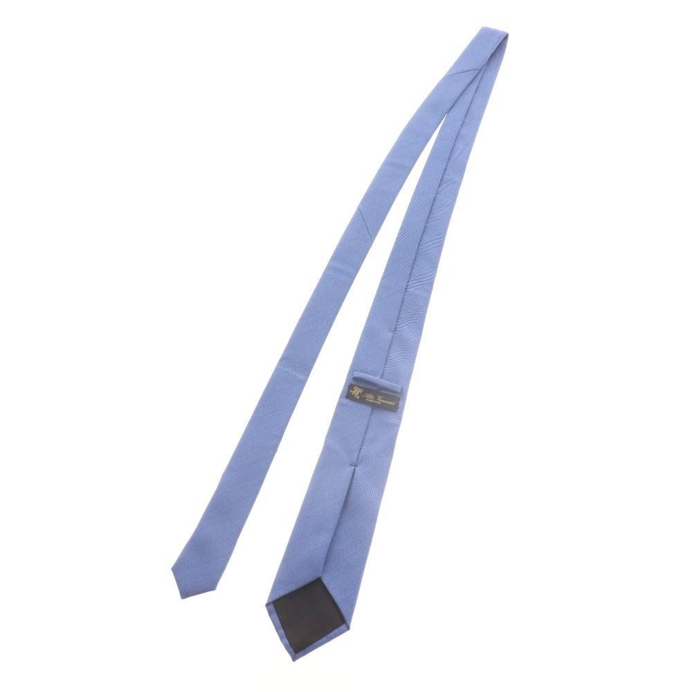 □ アットヴァンヌッチ ネクタイ 無地 ウール100% メンズ ブルー 付属