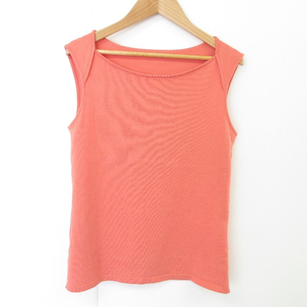 未使用 FOXEY フォクシー Knit Top Marigold ノースリーブ