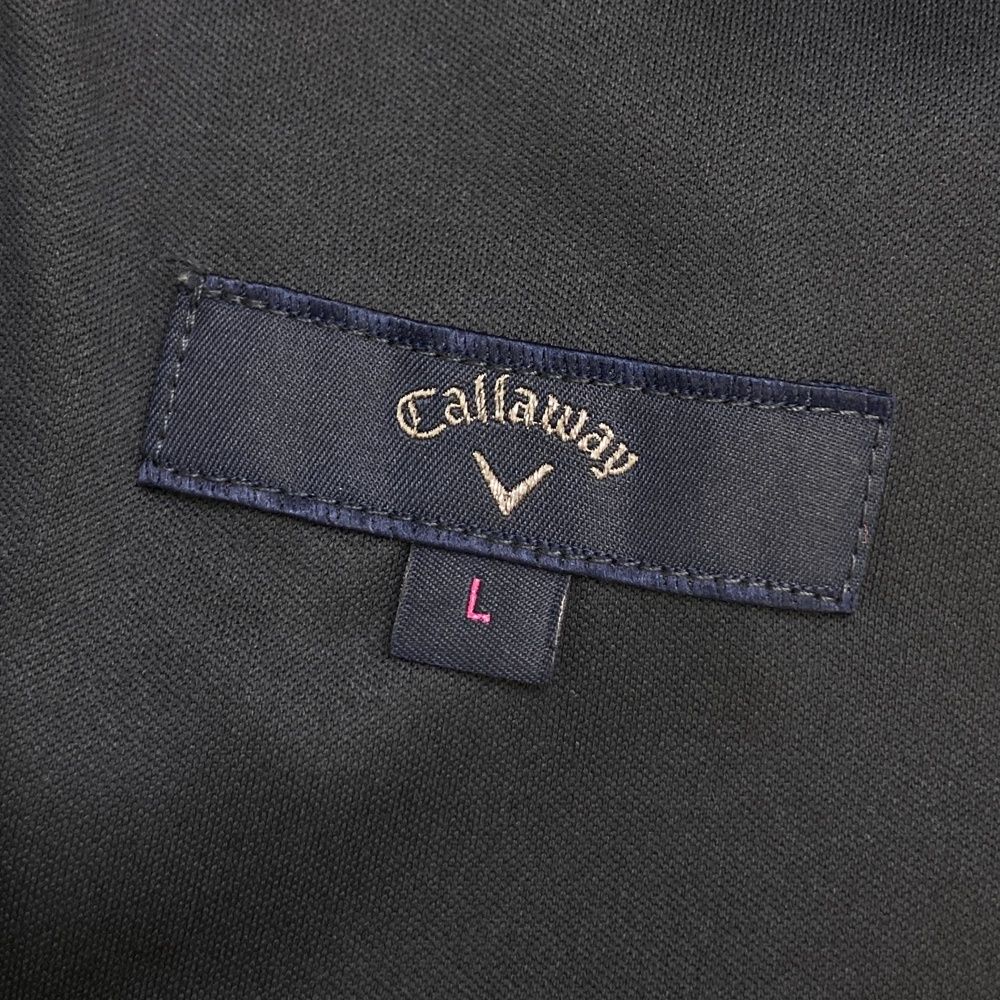 サイズ：L CALLAWAY キャロウェイ ; パイル地 裏地付きスカート ロゴ柄 ネイビー系 [240101415208] ゴルフウェア レディース ストスト サイズ：L CALLAWAY キャロウェイ ; パイル地 裏地付きスカート