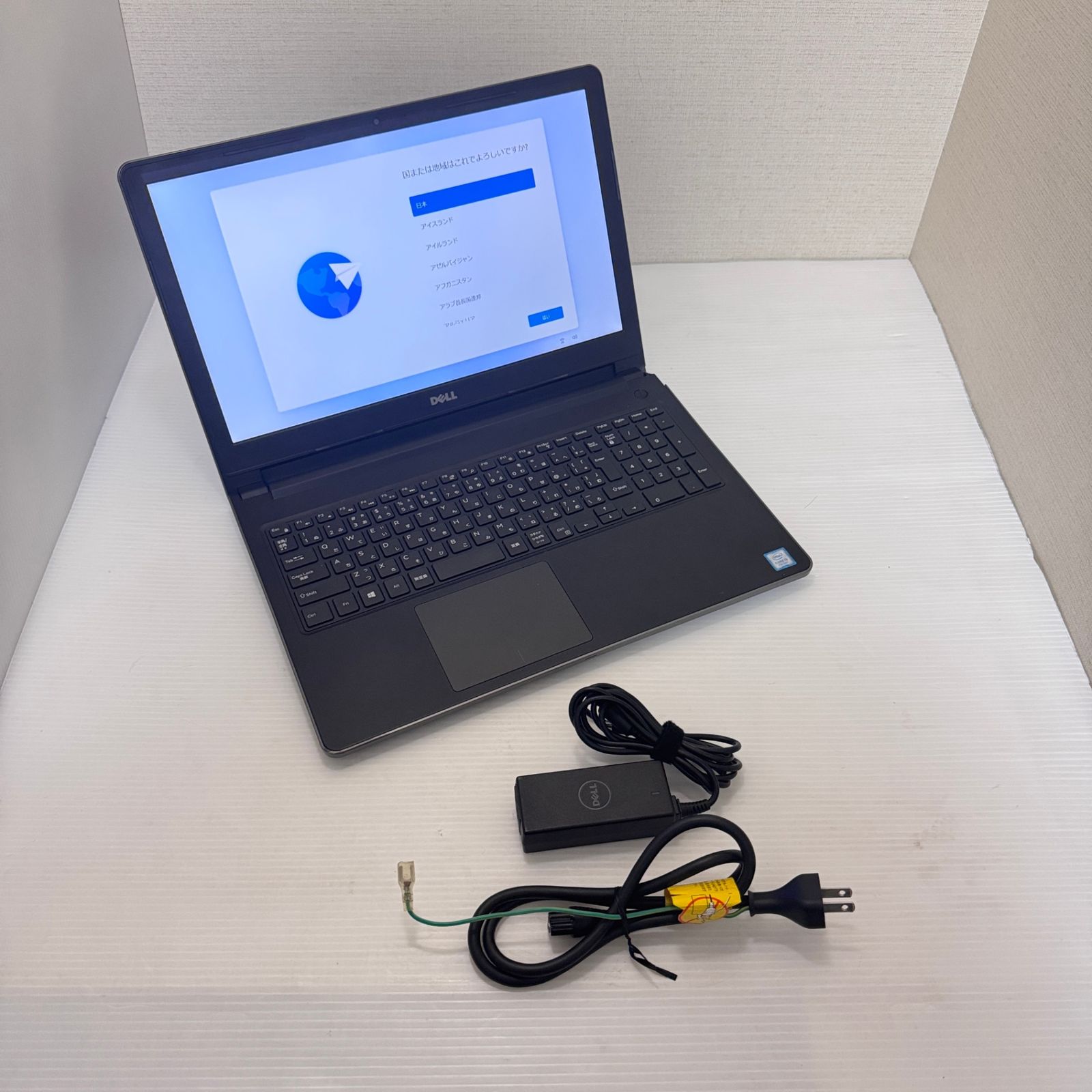 動作 済み 訳アリ品 DELL ノートPC Vostro15 3568 Core i3-7130U RAM8GB SSD128GB Windows11 Home