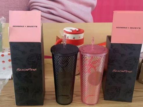 Starbucks Coffee - 日本未発売　スターバックス　BLACKPINK   コラボ　スタバ　タンブラー Starbucks Coffee - ブラックピンク スターバックス コラボ