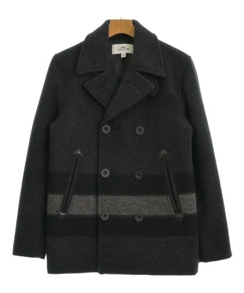 COACH コーチ ピーコート メンズ 【古着】【中古】 COACH ピーコート メンズ 【古着】【中古】【送料無料】 - メルカリ