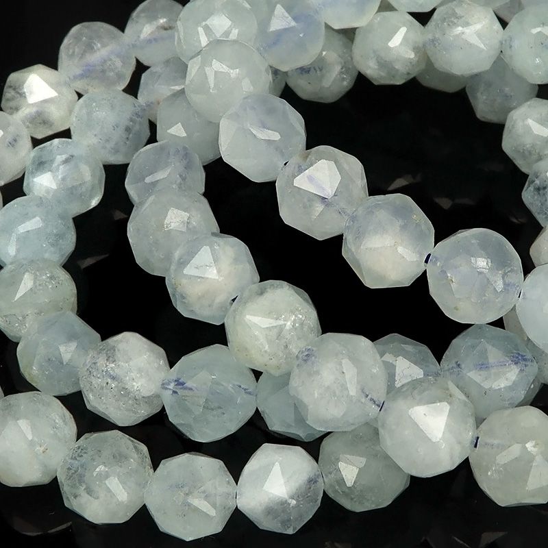 キラキラ❢アクアマリンスターカットのブレス❥ キラキラ❢アクアマリンスターカットのブレス❥ 【公式通販】