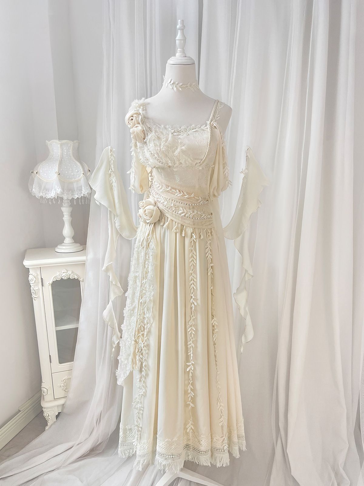 オリジナルデメテルギリシャ神話風Lolitaワンピース 重工仕立て