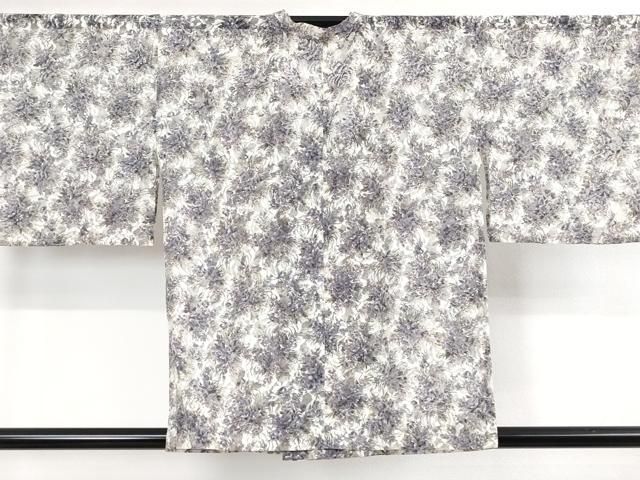 平和屋着物 上 道行コート スリーシーズン 塵除け レース 紗 草花文 DZAA9449kh5