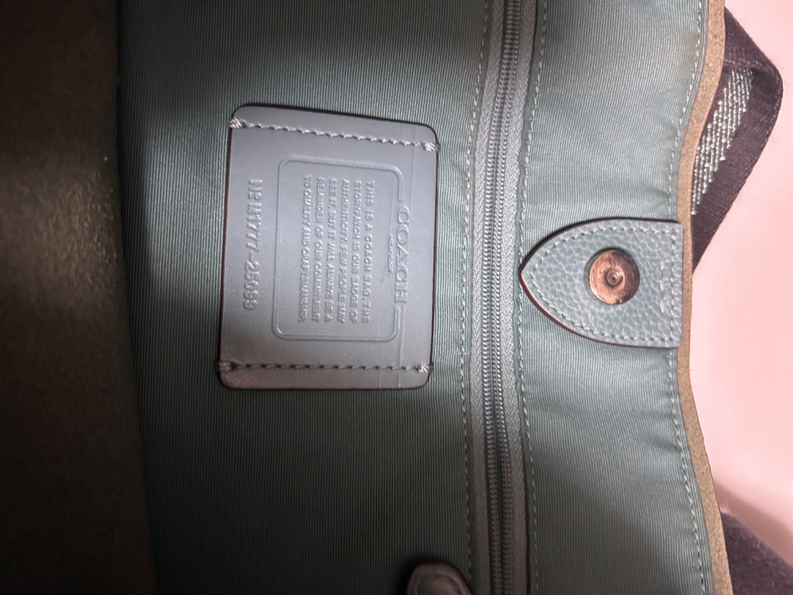 限定色】coach コーチ トートバッグ 25099 グローブ ミディアム