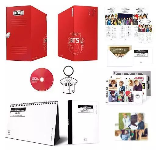その他雑貨(男性)　BTS(防弾少年団) BTS 2017 SEASON’S GREETINGS(日本版) タワーレコード限定 中古】その他雑貨(男性) BTS(防弾少年団) BTS 2017 SEASON'S