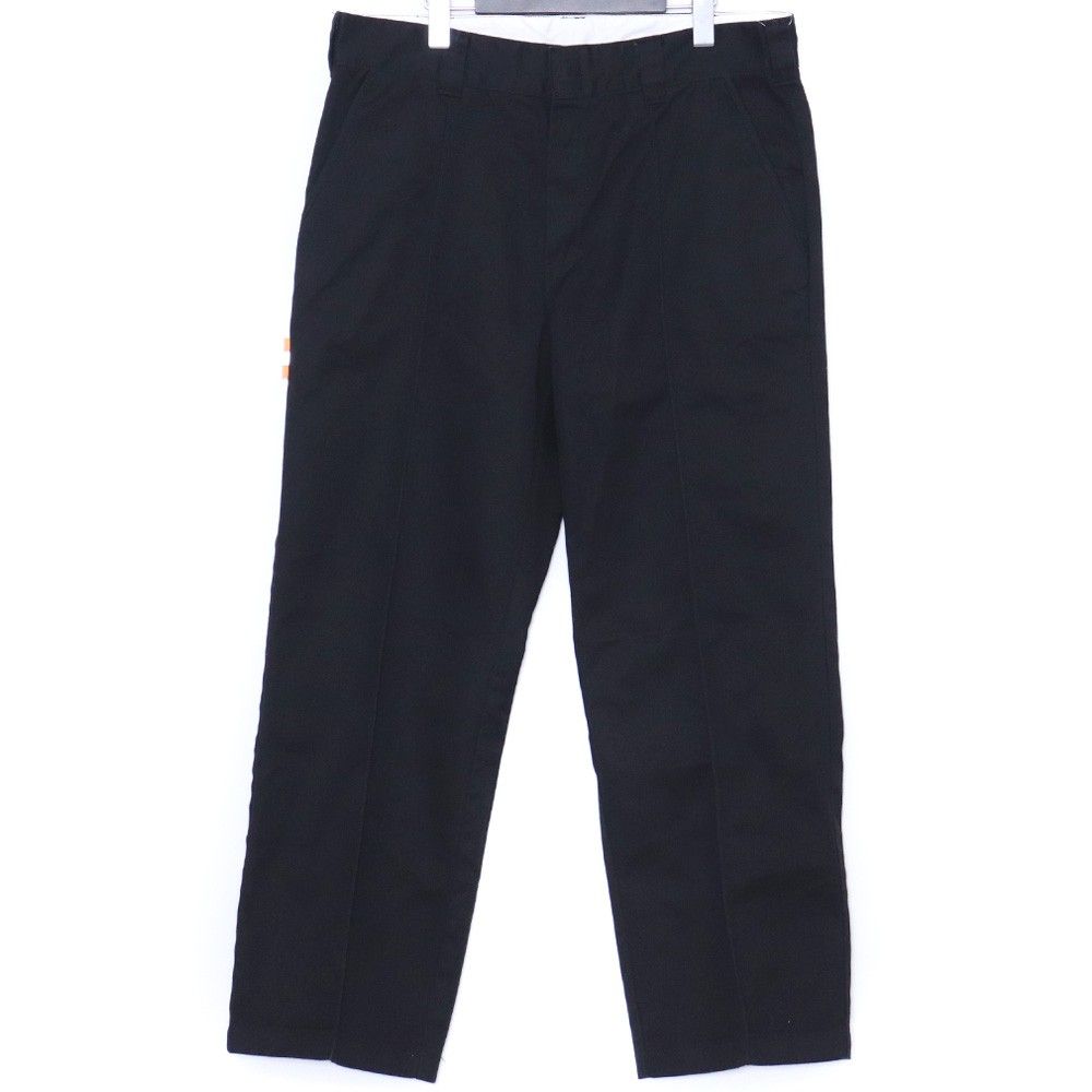 DICKIES × PROPS STORE 別注 ストレートワークパンツ サイズW34 L30 ブラック 222M40PS01