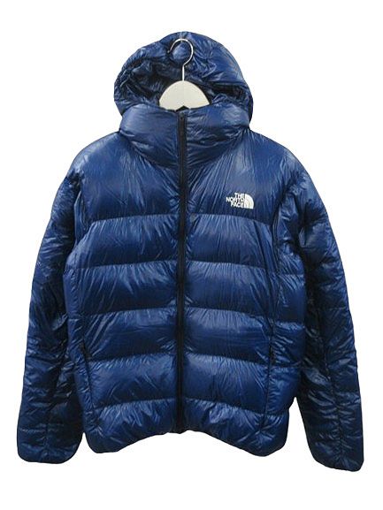 ザノースフェイス THE NORTH FACE Alpine Nuptse Hoodie ND91600 アルパイン ヌプシ フーデッド ダウンジャケット L ブルー ジップアップ アウター